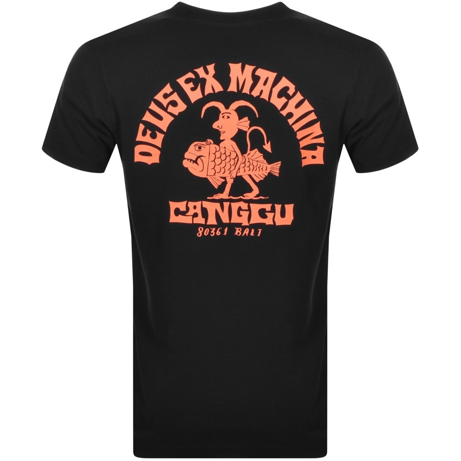 Alternative Image for ProductDeus Ex Machina Devil Canggu Logo T Shirt Black2